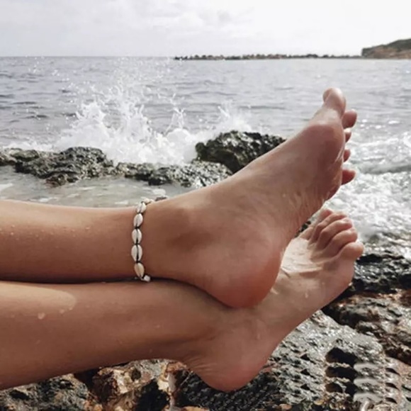 Handmade Jewelry - Boho Seashell Anklet Ankle Bracelet